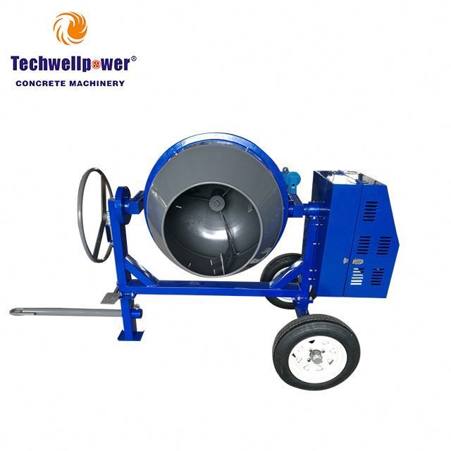 1 yard diesel engine concrete mixer for sale with lift