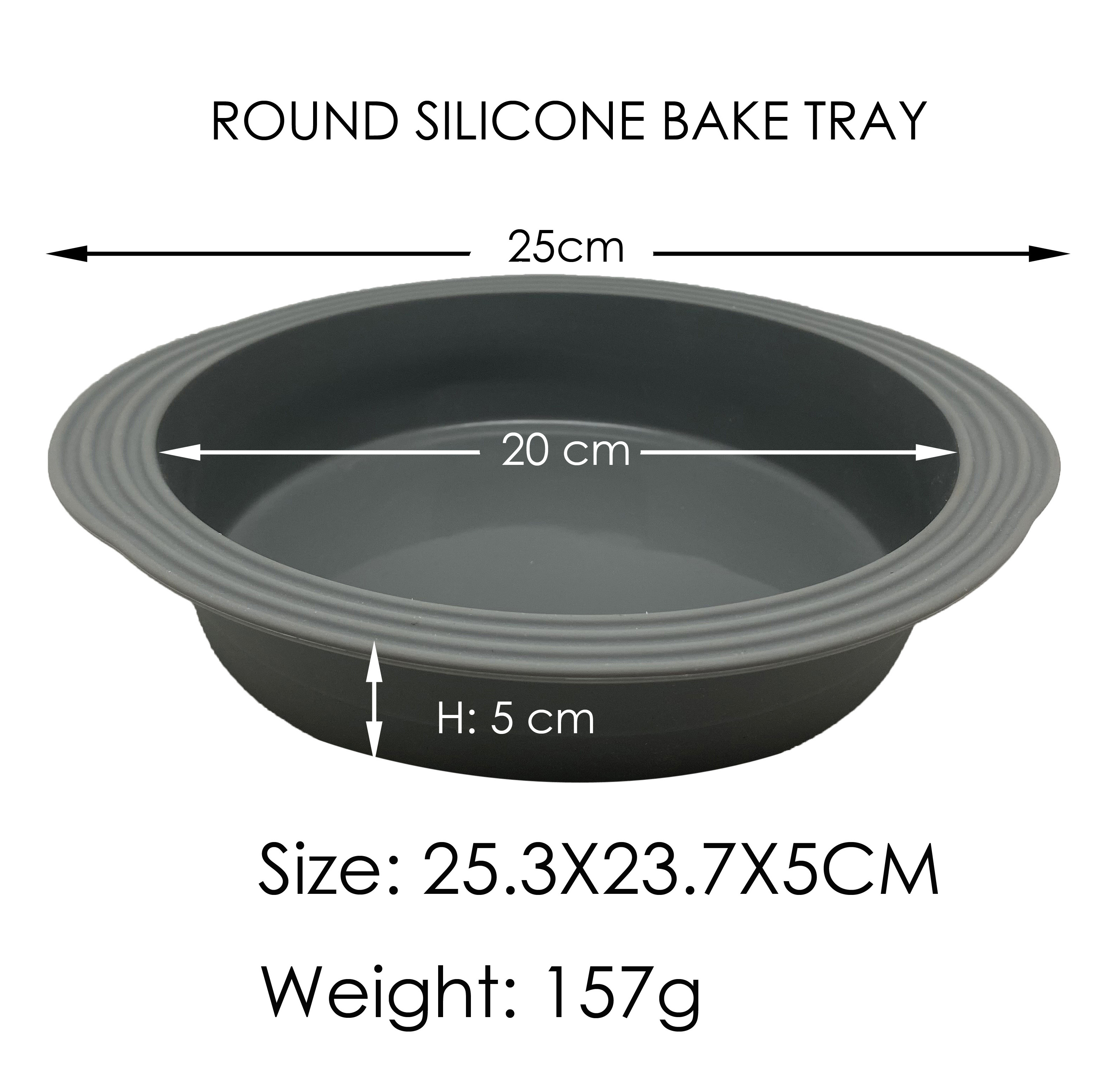 set of 3 nonstick round rectangle cake mold pizza pan bakeware set silicone mold for cake