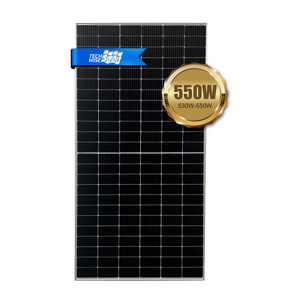 TechWise price 400w 450w 500w 540w 550w watt double glass monocrystalline mono pv power bifacial solar module solar panel