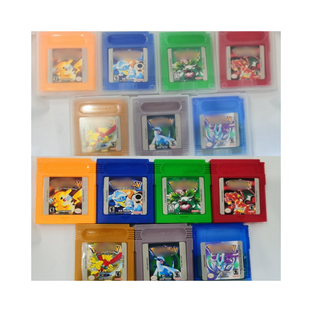 2024 Wholesale Cheap Price Retro GBC Games Cartridge For NDSL GB GBC GBM GBA SP Gameboy Video Games USA EU Version