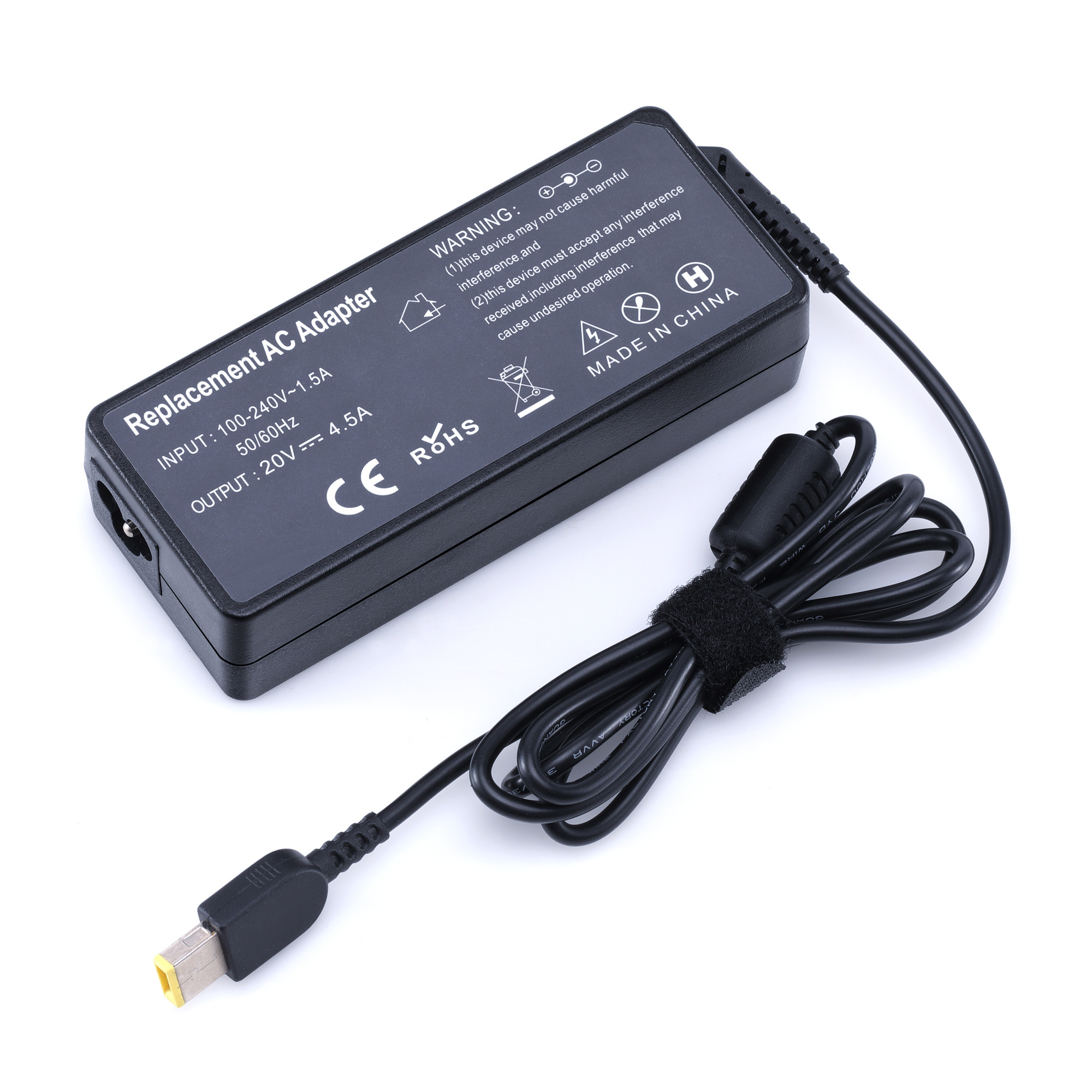 Laptop Charger Manufacturer 90W Cargadores Para 20V 4.5A USB Pin Laptop AC Power Adapter Gaming Laptop Adapter Charger