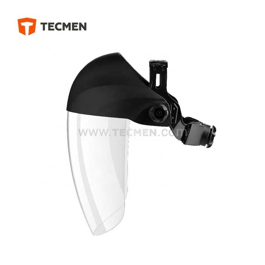 TECMEN TM-S1 Face Shield Anti-fog & Anti-scratch Visor Industrial Construction Manufacturing Oil & Gas Metal work faceshield