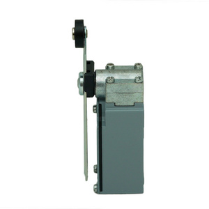 Position limit switch - adjustable lever 18 mm diameter - nylon roller snap action 1NO+1NC switches