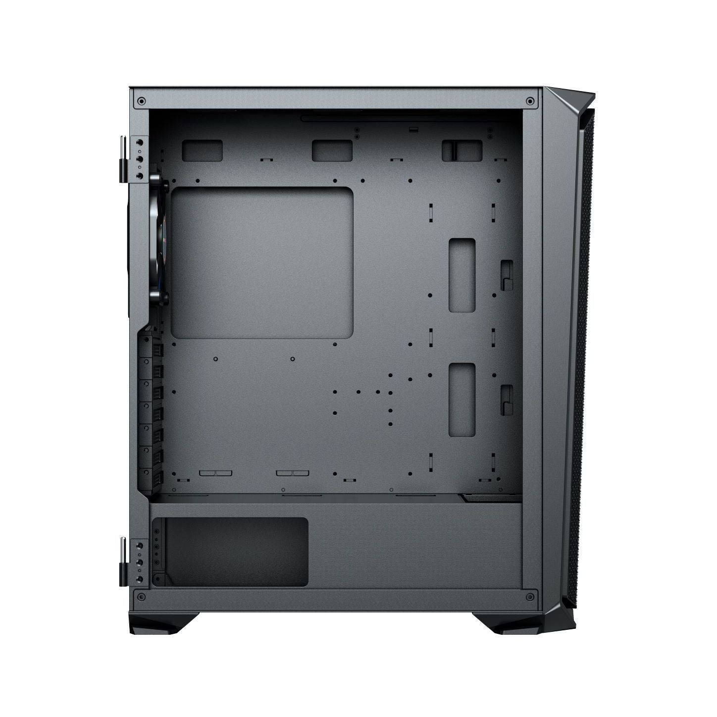 Tecnomall OEM Gaming Case Mid tower ITX/MICRO AXT/ AXT/E-ATX Cpu cabinet hinged tempered glass Desktop Computer custom case