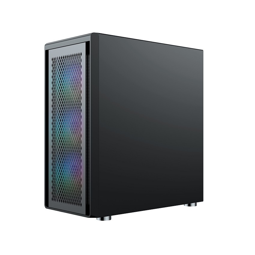 EATX pc with fan colourful tempered glass horizontal cooled cpu cabinet dustproof gamer gaming Computer Case