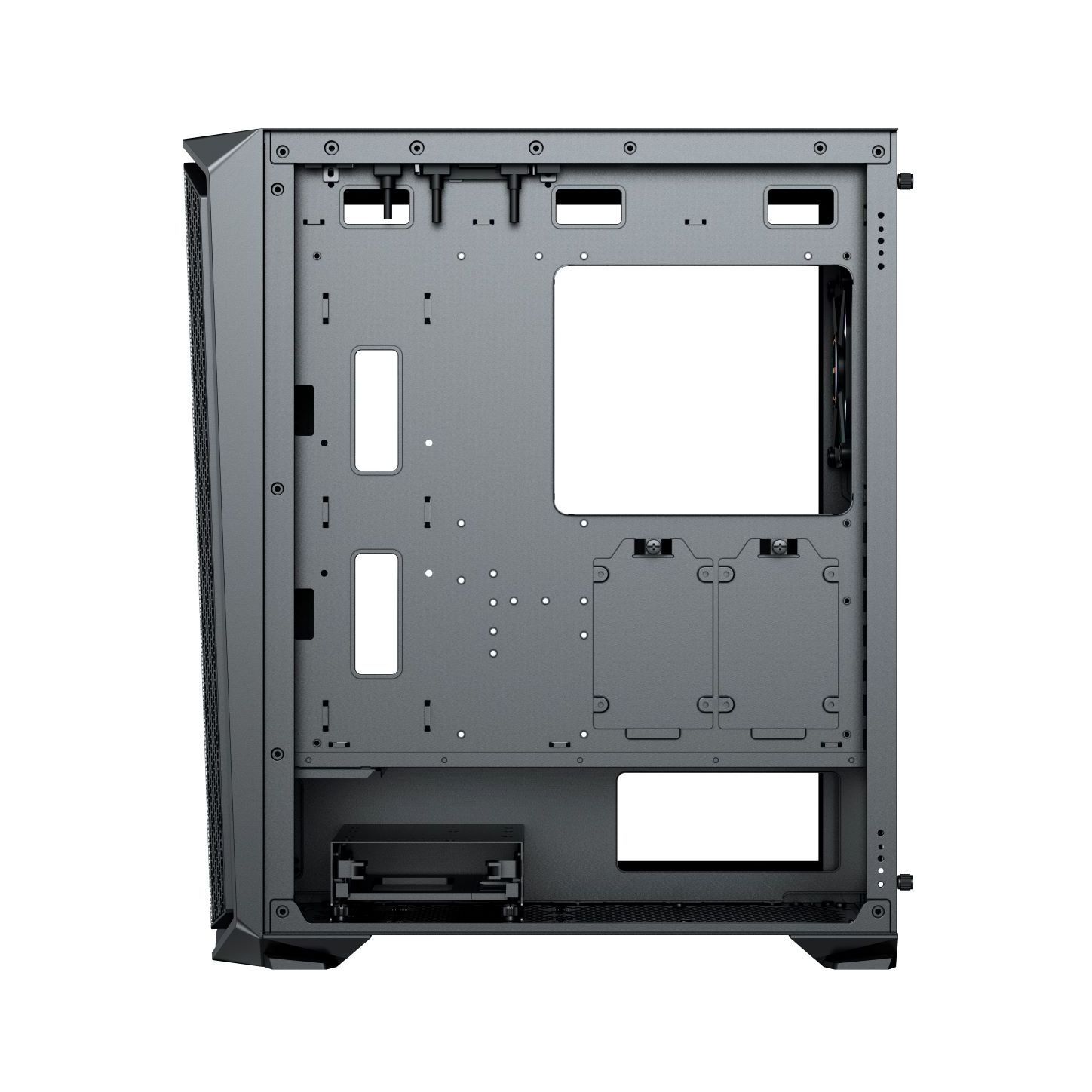 Tecnomall OEM Gaming Case Mid tower ITX/MICRO AXT/ AXT/E-ATX Cpu cabinet hinged tempered glass Desktop Computer custom case