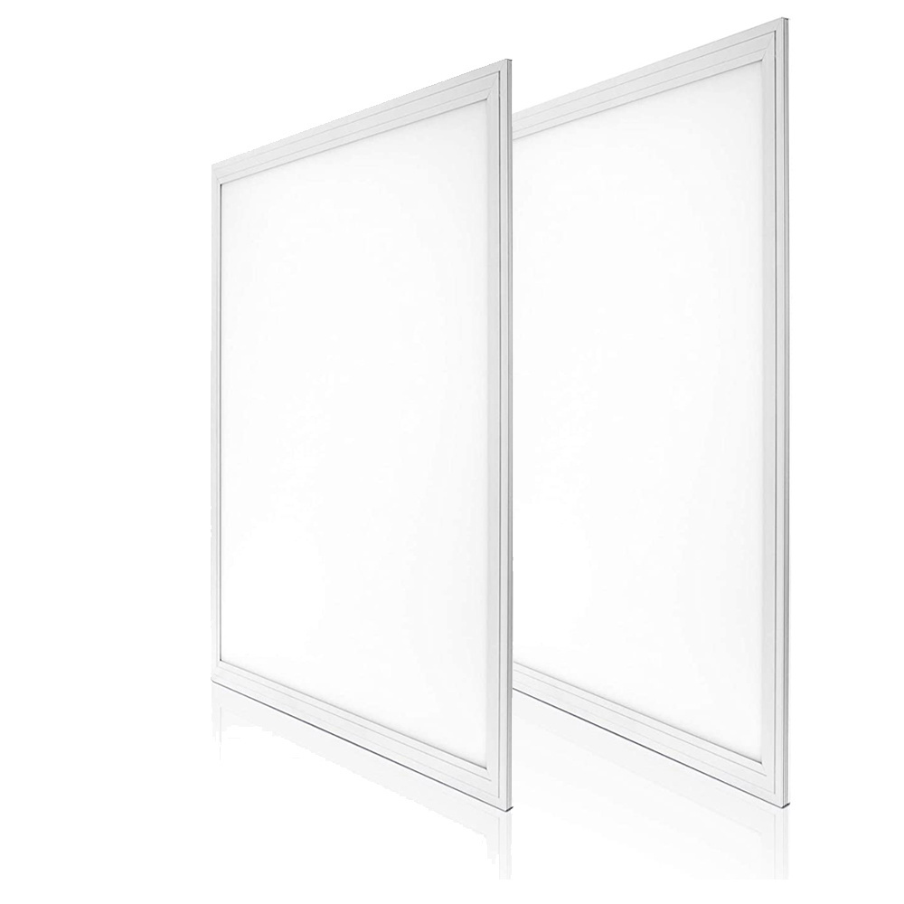 Single cct 48w 2x2ft 600x600 slim backlit recessed surface mounted drop ceiling panel lights