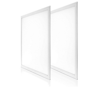 Single cct 48w 2x2ft 600x600 slim backlit recessed surface mounted drop ceiling panel lights