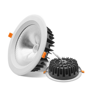 Wet Rated Smooth Trim 5/6 Inch 25w 110v 220v 230v antidazzle IP 44 LED Recessed Retrofit Downlight