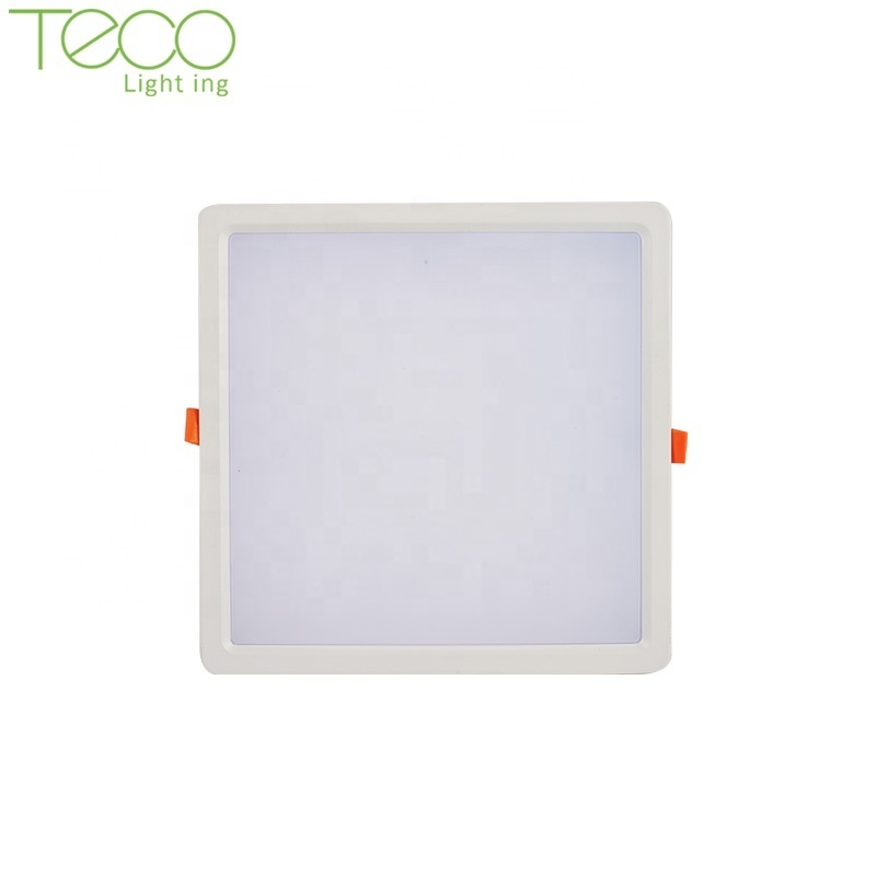 Low wattage commercial residential surface mounted 3000k 4000k 6000k 18w home round ceiling flat panel light