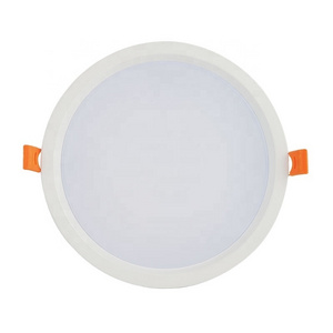 Low wattage commercial residential surface mounted 3000k 4000k 6000k 18w home round ceiling flat panel light