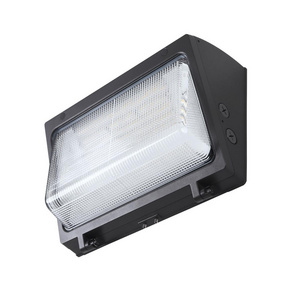 IP65 UL Listed DLC5.0 347V 120W LED Slim Wall Packs Lighting Fixtures Wallpack Lights Wall Pack With Photocell Motion Sensor