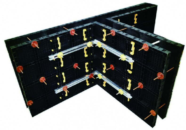 TECON Reusable ABS TP60 Plastic Formwork Concrete For Wall and Slab and Column Formwork For Construction