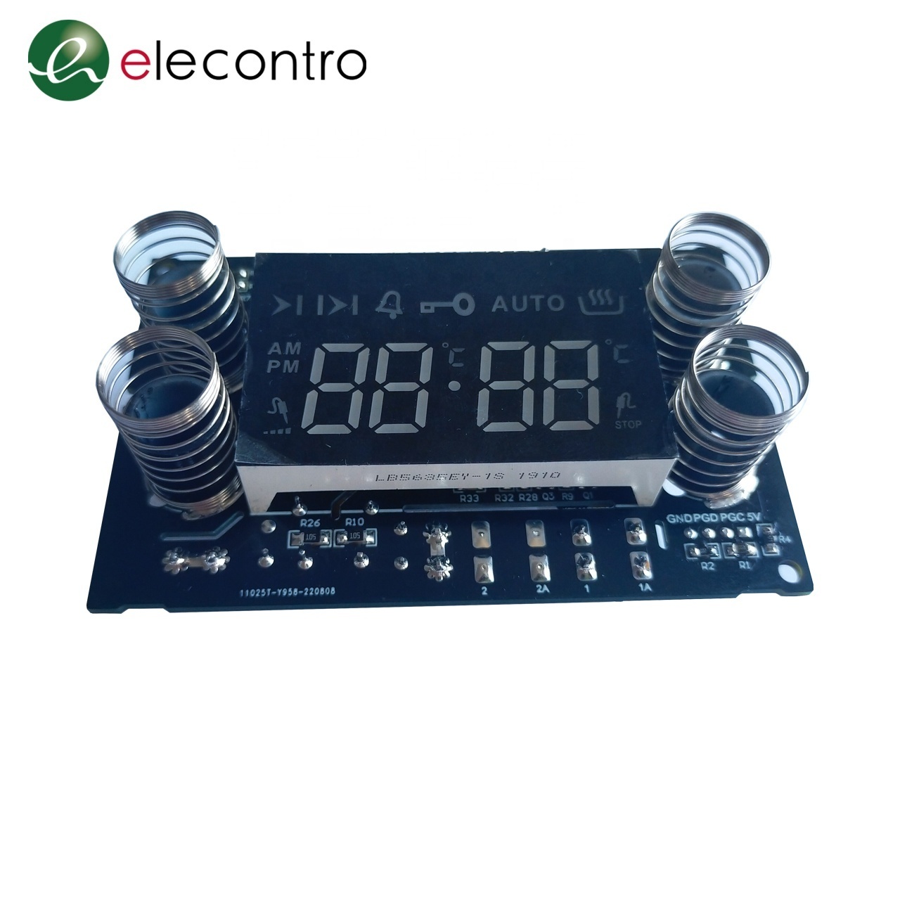 AC220~240V LED White Digital Tube Display Kitchen Timer Oven Timer Switch for Oven Parts