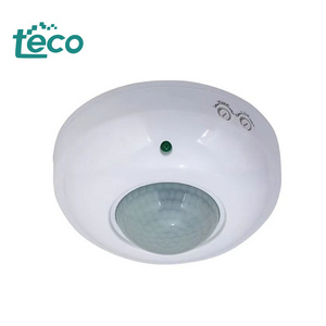 360 Degree Ceiling Mount Occupancy Sensor, 110-240V PIR Motion Sensor Switch, High Sensitive Movement Detector Light Switch