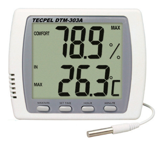 TECPEL DTM-303A  Digital LCD Thermometer &Hygrometer