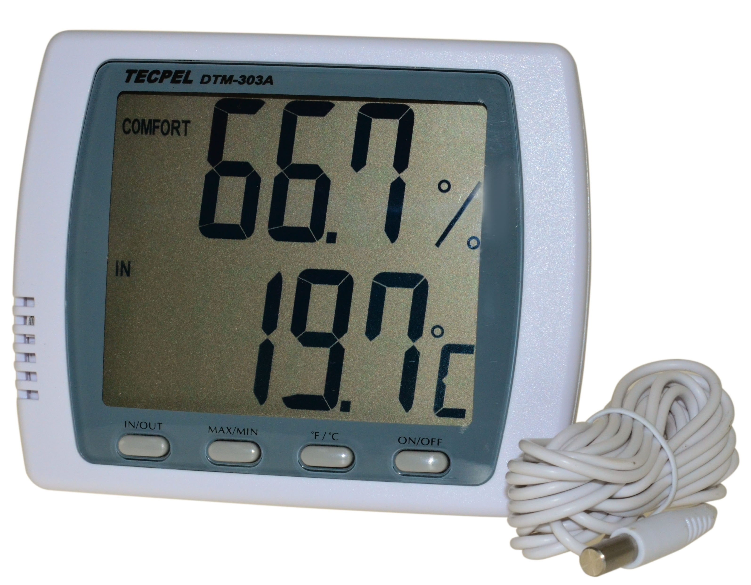 TECPEL DTM-303A  Digital LCD Thermometer &Hygrometer