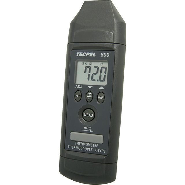 TECPEL DTM-800 Single channel Digital Thermometer  with sensor type k bead probe