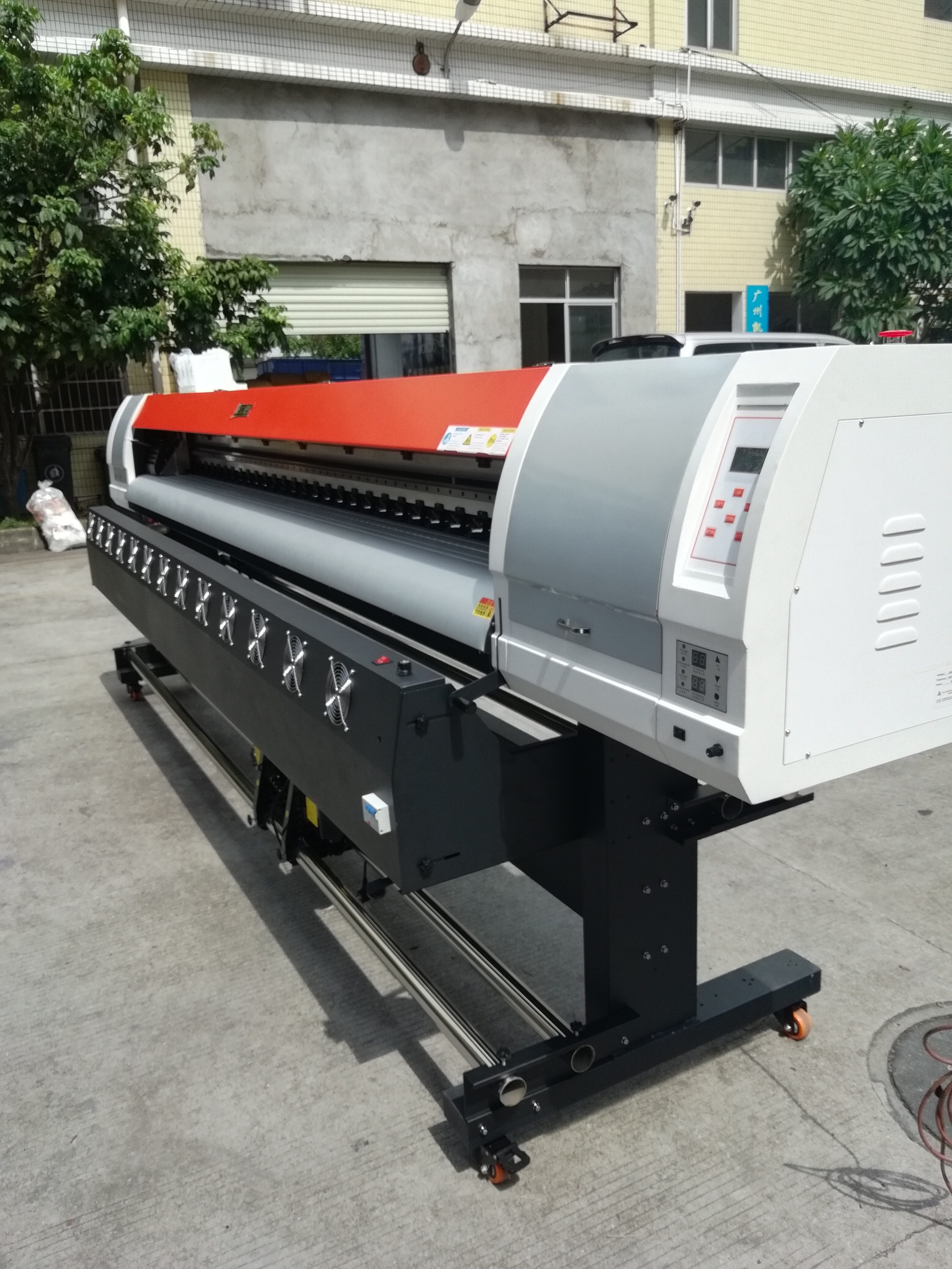 TECJET 10 feet DX5,XP600,5113 super high resolution digital printing machine tarpaulin eco solvent printer