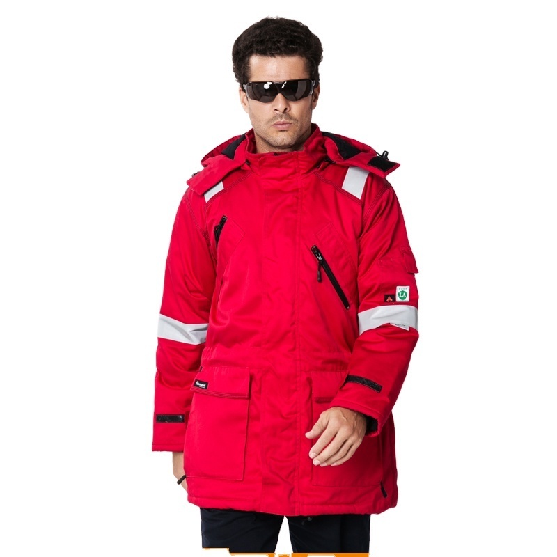 Tecron Safety fire retardant clothing/ Insulated  Parka/FR fleece parka