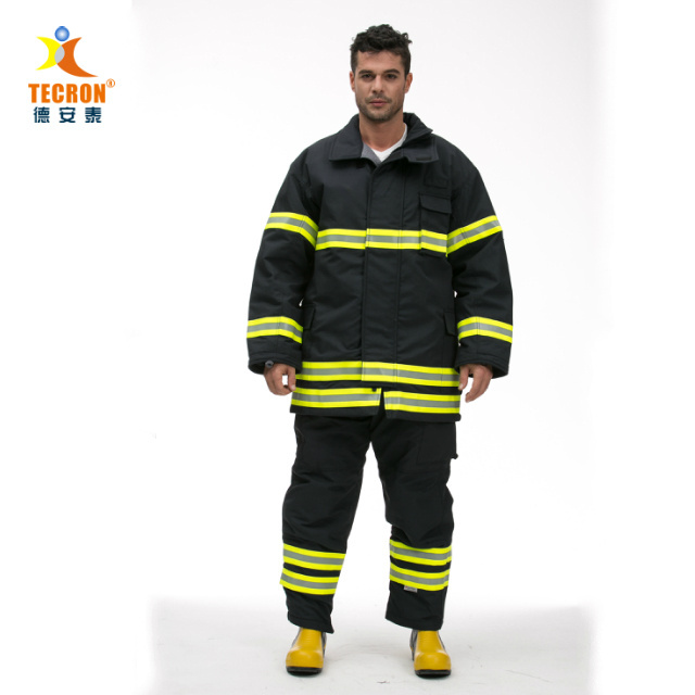 Fire fighting suit CE EN 469 fire suit certified firefighter clothing