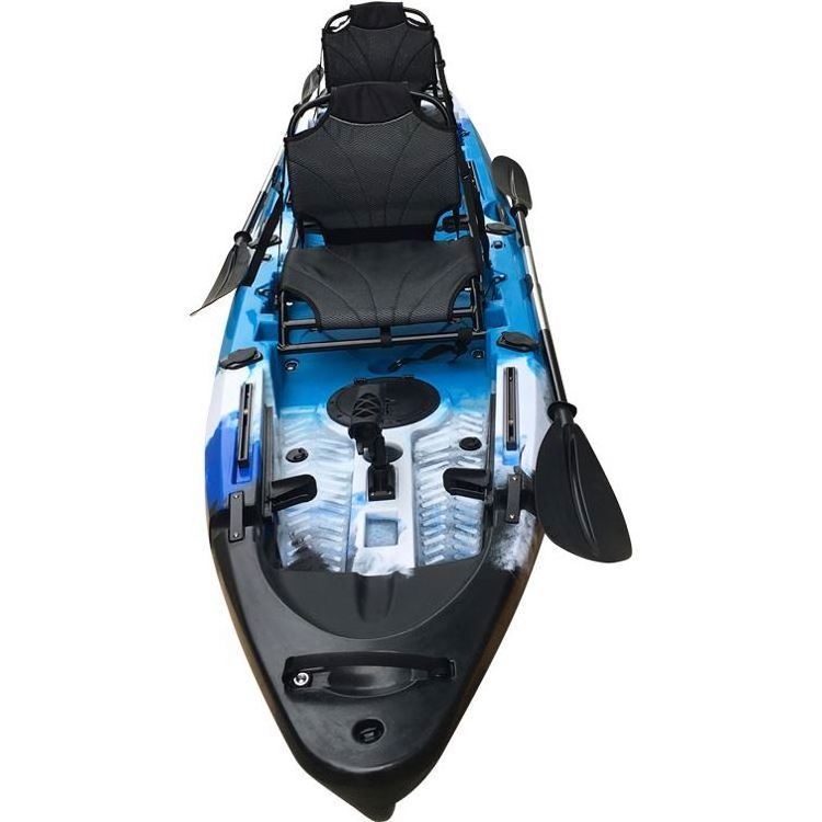 Hot selling 2 person fishing kayak for sale paddle kayak fishing