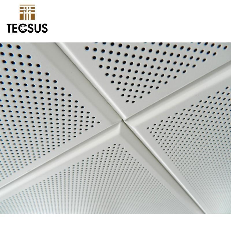 Attractive Metal Aluminum Ceiling Architectural Heat Insulation 60X60 Aluminum Ceiling Tiles