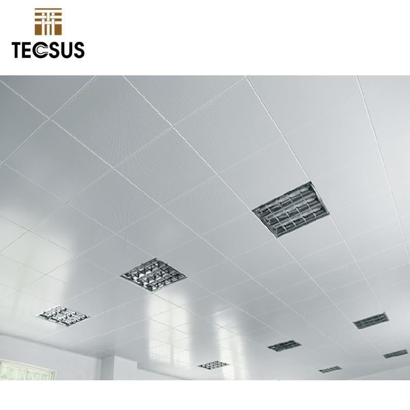 Latest Design Metal Decorative Material Ceiling Tiles 30X30 Clip In Ceiling Tiles With Anti-Corrosion Coating