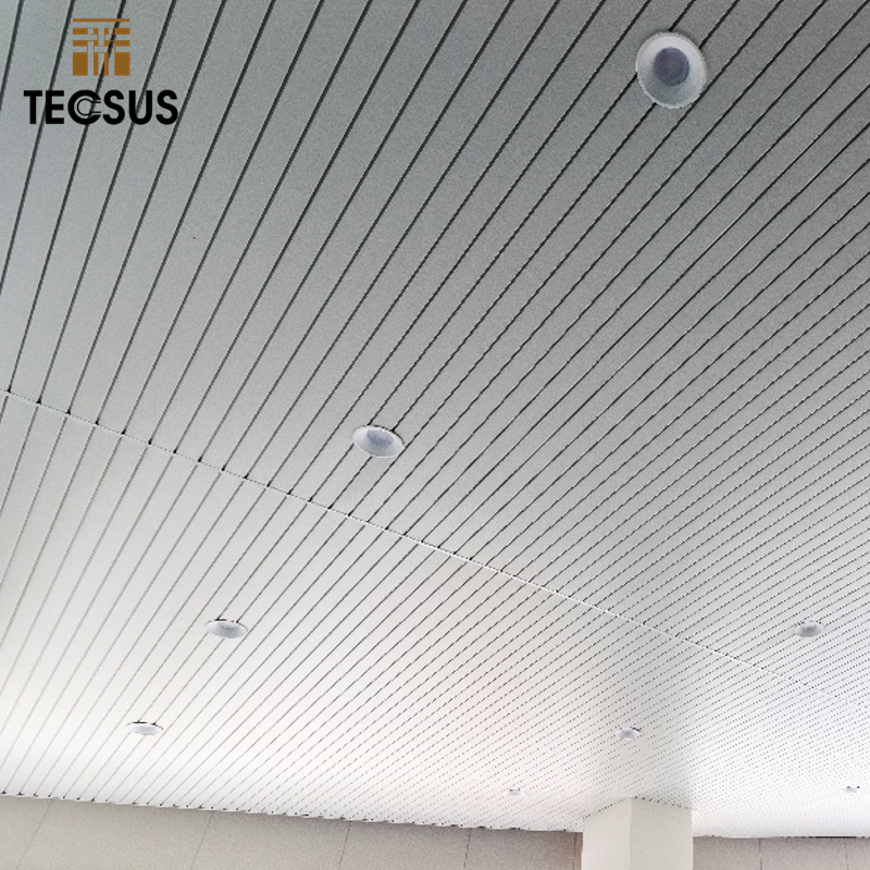 Hot Selling Product  White C-Shaped Aluminum Strip Drop Ceiling Aluminum Multi-Functional Strip Panel