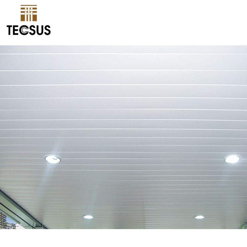 Interior Decorative Ceiling Panels  Stretch Fall Ceiling Design Metal Aluminium Ceiling Strip Panels