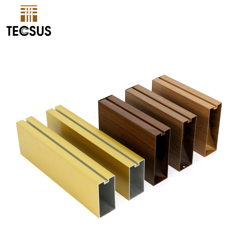 Tecsus Aluminum Square Tube Baffle Ceiling Tiles  Ceiling Baffles