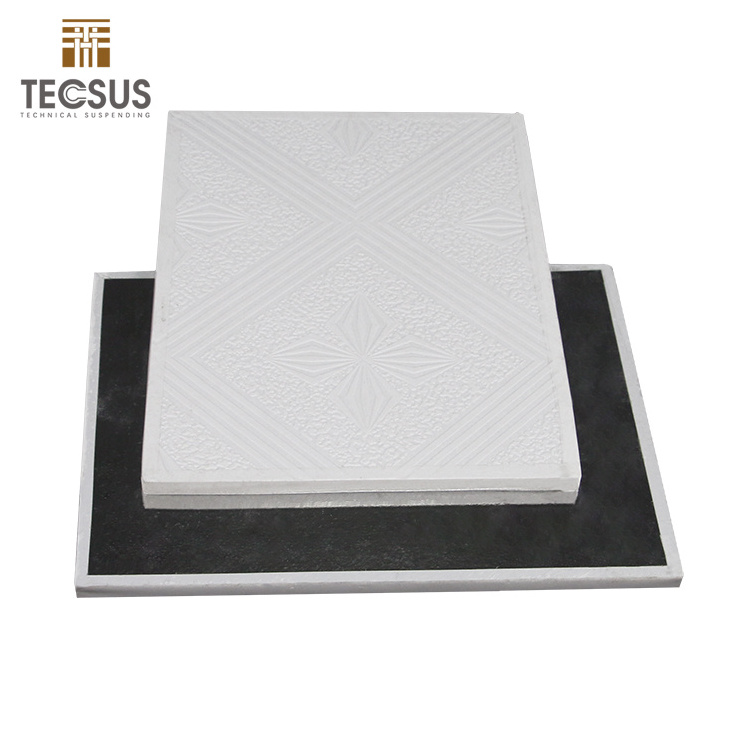 7mm aluminum foil pvc laminated gypsum board ceiling