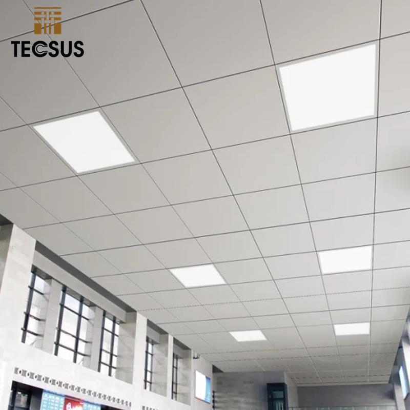 Newest Design Standard Size Ceiling Tiles 24X48 Decorative Aluminum Clip In Ceiling Tiles Suppliers