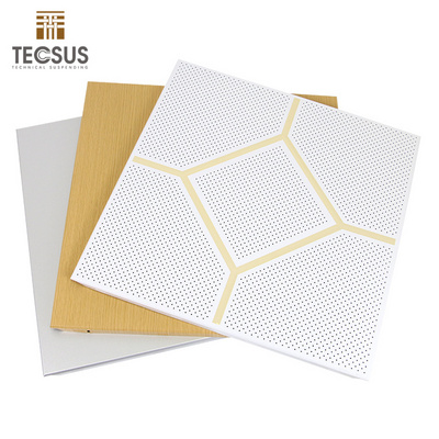 acoustic interior fashionable aluminum decorative fireproof ceiling panel