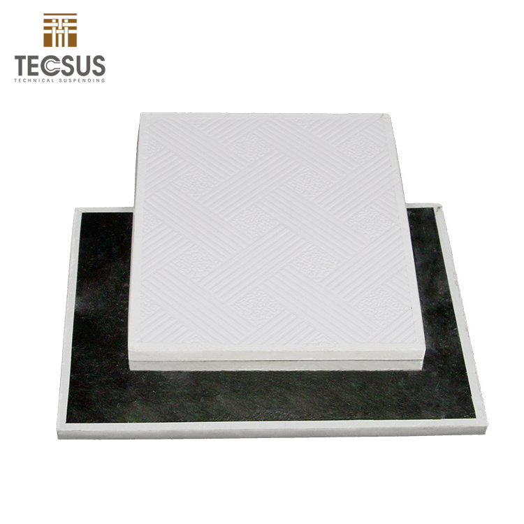 fireproof interior pvc gypsum ceiling tiles in Guangzhou