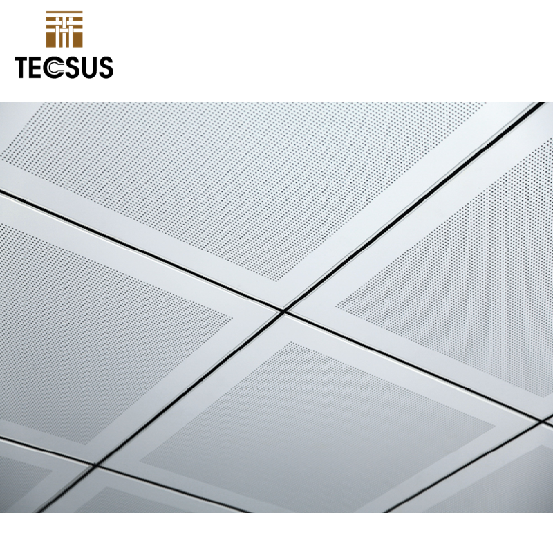 Metal Ceiling Manufacturer Office Project Used 60X60 Aluminum Ceiling Lay In Ceiling Tiles For Commercial Spaces