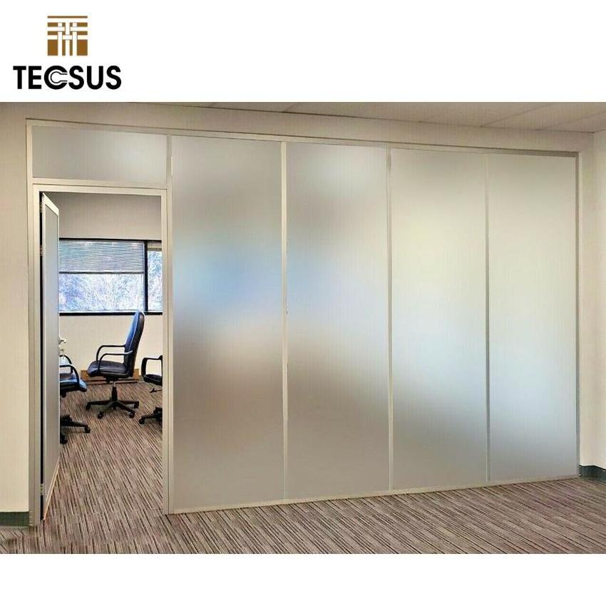 Frosted Privacy Quality Glass Office Separation Walls Commercial Room Dividers Partitions