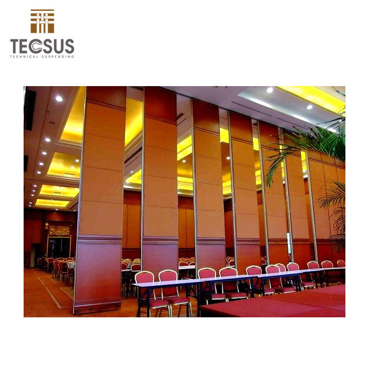 hotel acoustic soundproof sliding fordable partition walls design