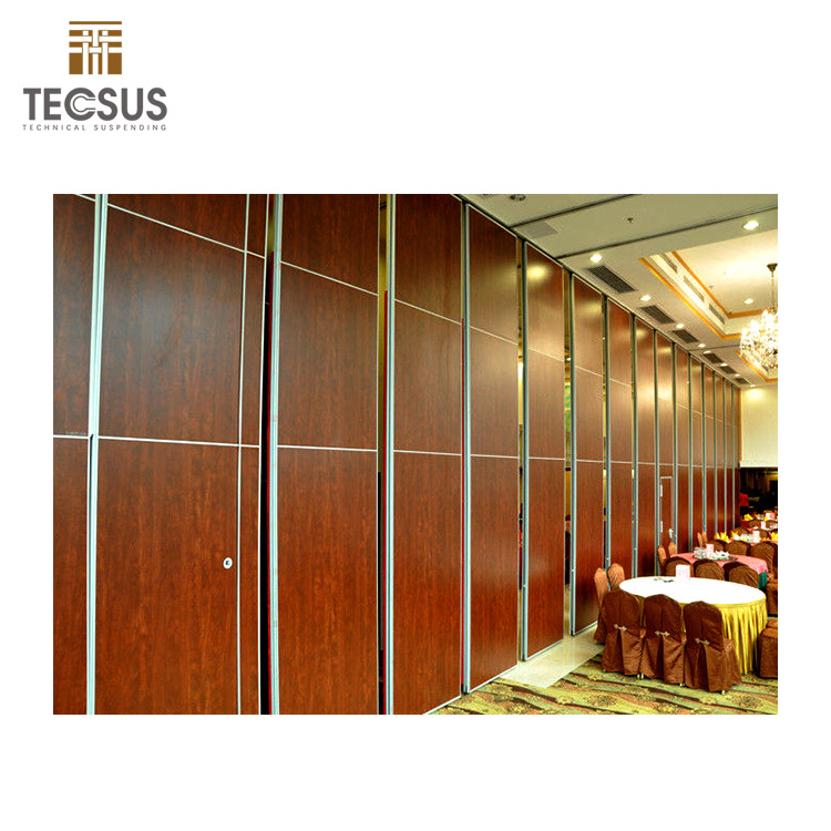 hotel acoustic soundproof sliding fordable partition walls design