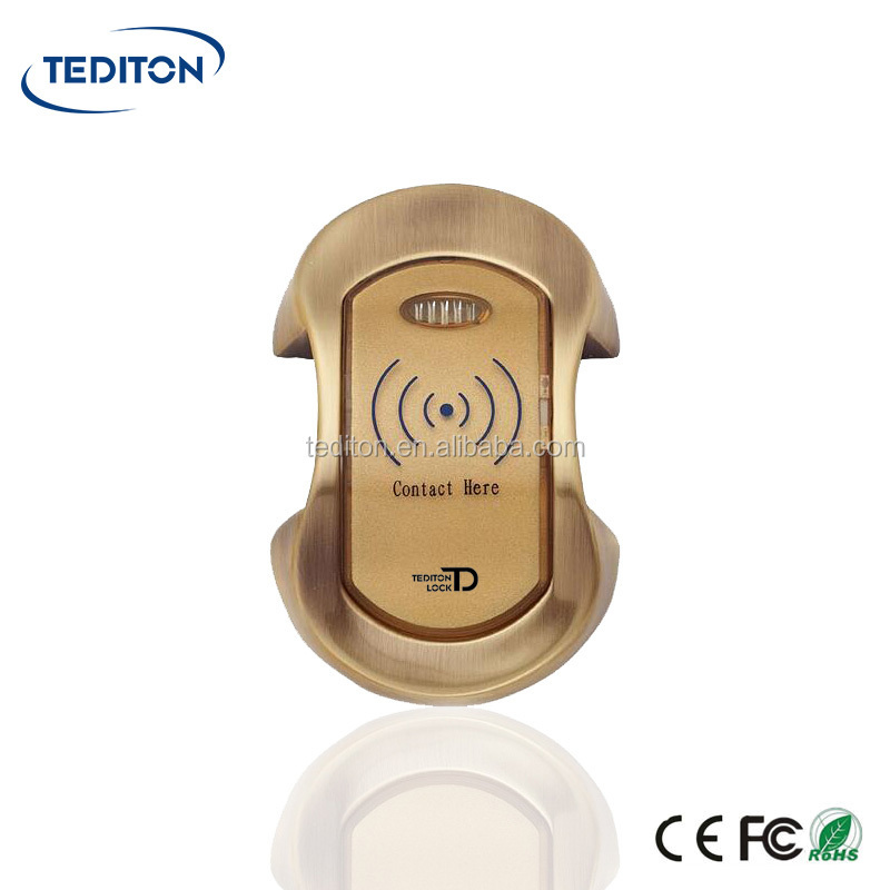 Tediton Waterproof RFID Digital Swimming Pool Locker Door Lock with Wristband Key