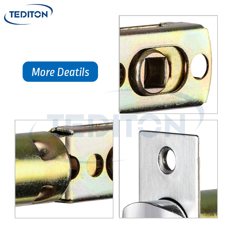 Tediton Good Quality ROHS Certification 60-70mm Tubular Latch for Deadbolt Door Lock