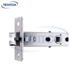 Tediton China Supplier 70# Single Latch Mortise Stainless Steel Lock Body for Smart Door Lock