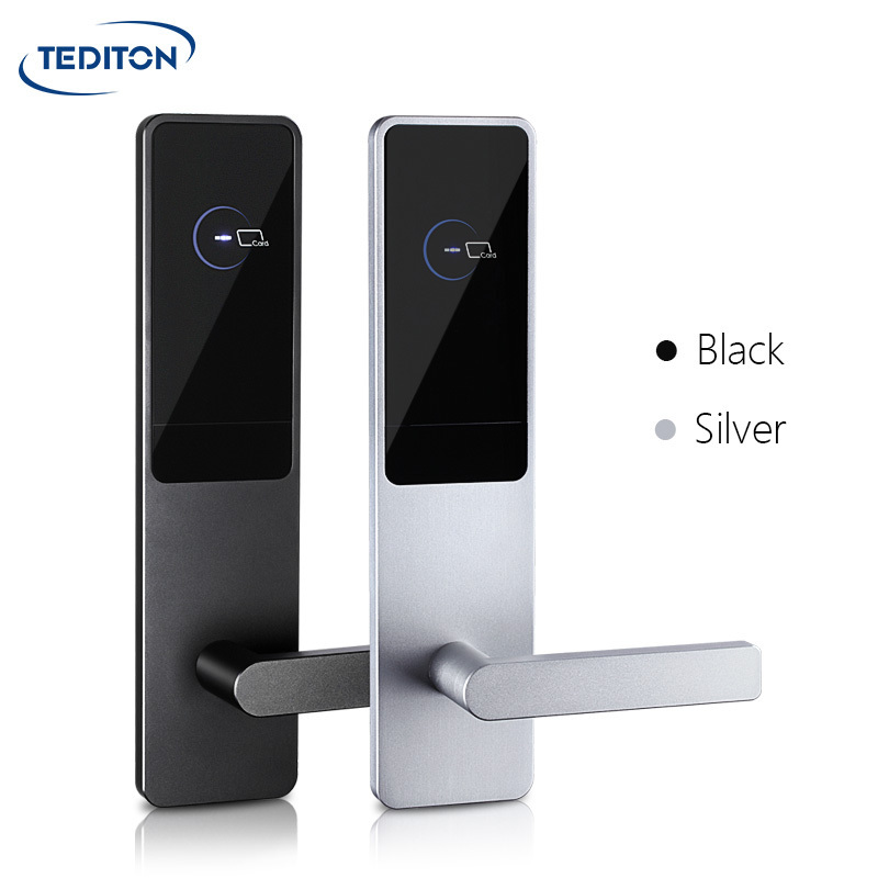 Steel door guard security hotel door guard lock hotel keyless card management system door locks