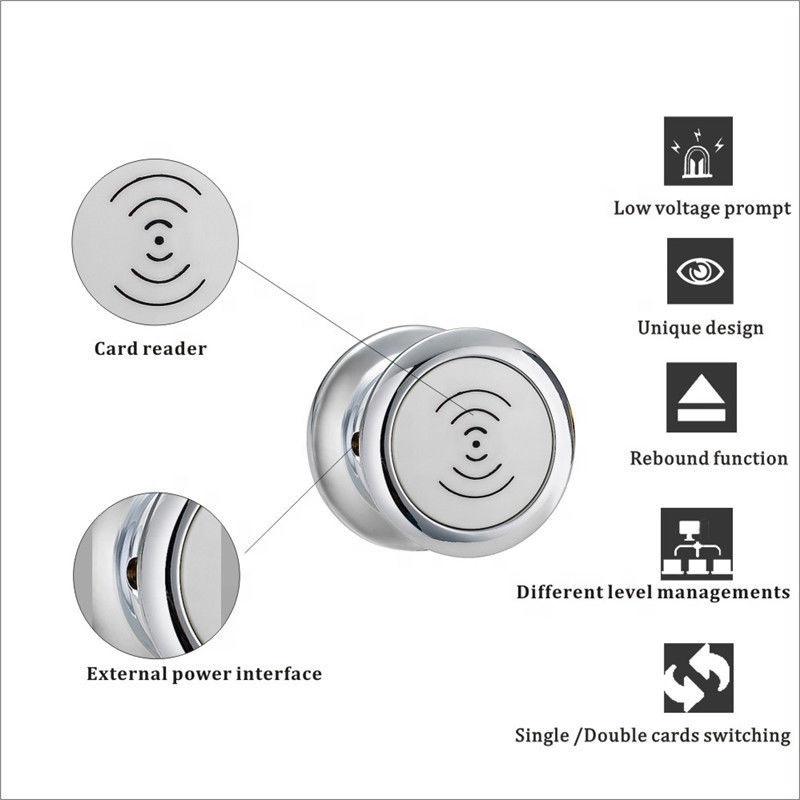 Keyless Electronic lock cabinet rfid Smart cabinet door lock For combination lock filing cabinet