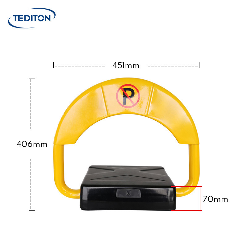 Tediton TTlock App Automatic Smart Car Parking Lock with Remote Control