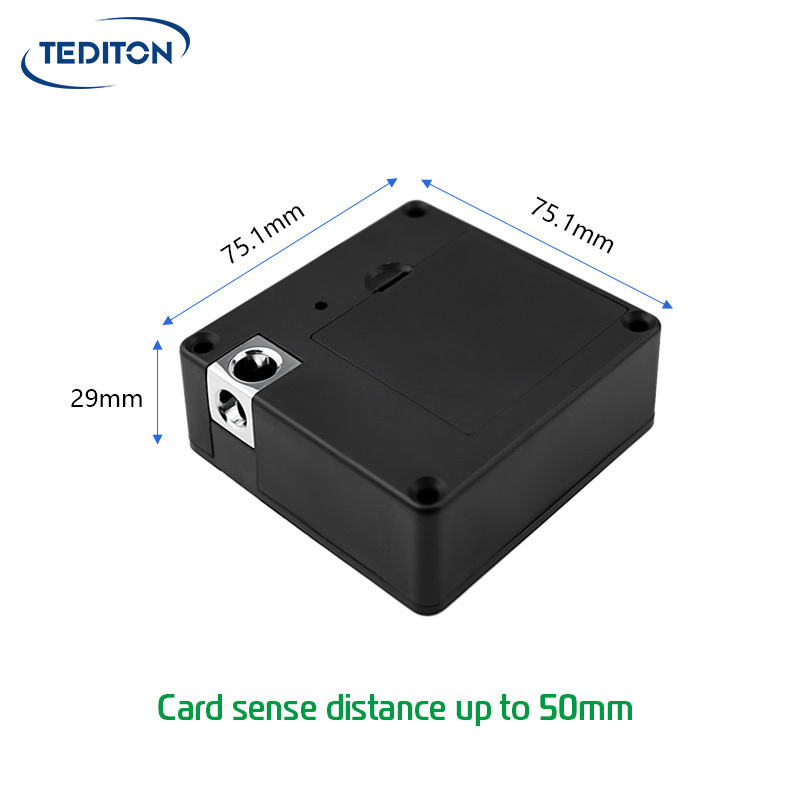 Electronic Keyless Digital Invisible RFID Locker Card hidden Lock for Private Drawer, wardrobe cabinet door lock