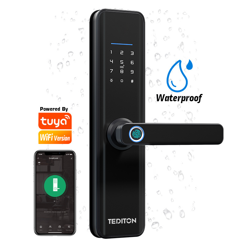 Tediton Smart Safe Security Wifi Remote Control Digital Keyless Combination Fingerprint Lock