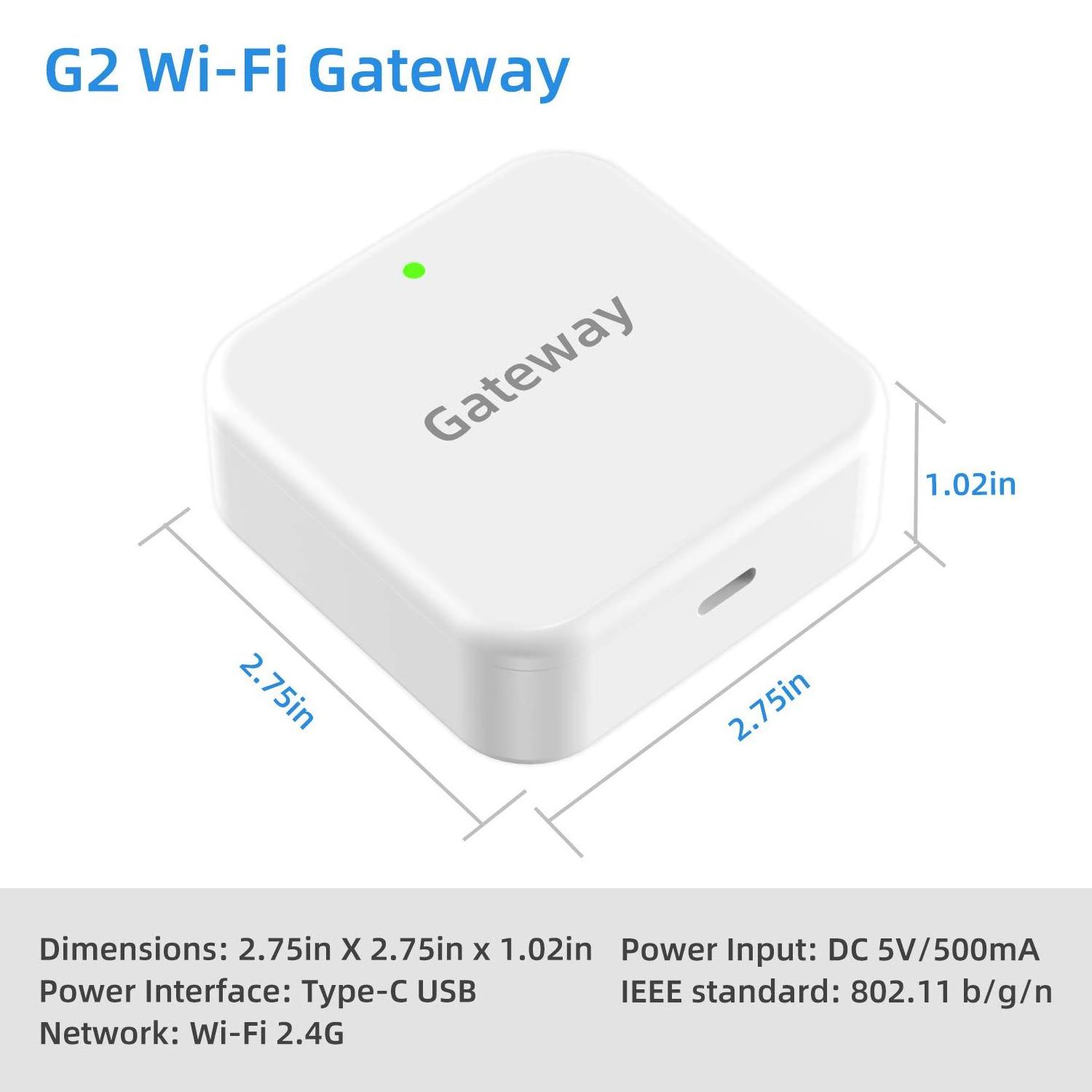 G2 ttlock app wired wifi  gateway for smart locks