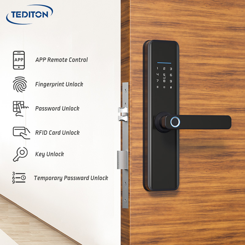 Tediton Smart Safe Security Wifi Remote Control Digital Keyless Combination Fingerprint Lock