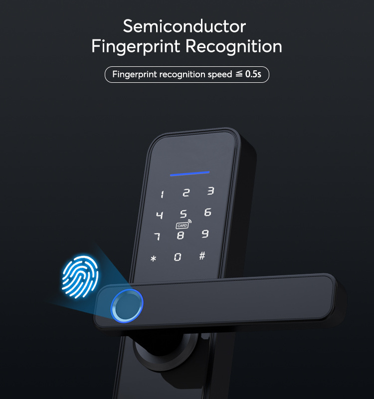 Tediton Wifi TTlock App Smart Biometric Cerradura Fingerprint Lock